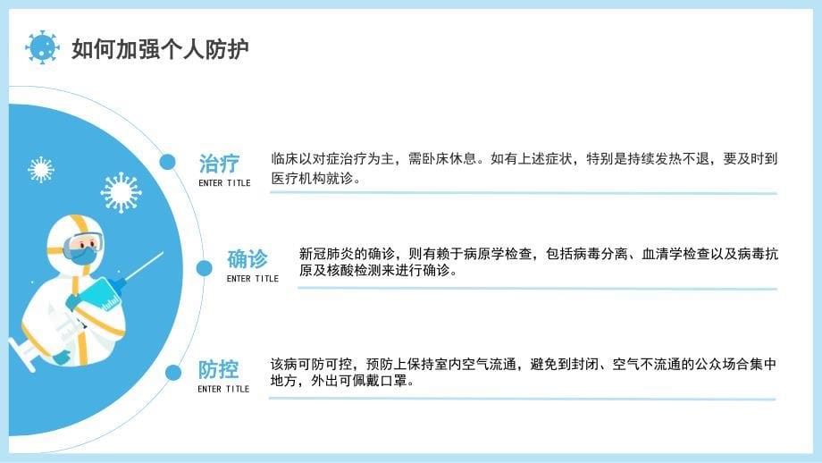 加强个人防范疫情防控须知科普讲座知识培训ppt_第5页