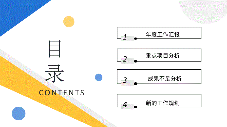 2022黄蓝简约市场部年终工作总结动态ppt_第2页