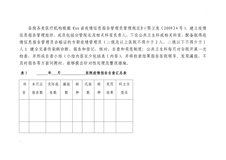 传染病报告管理质量督导检查方案_第4页